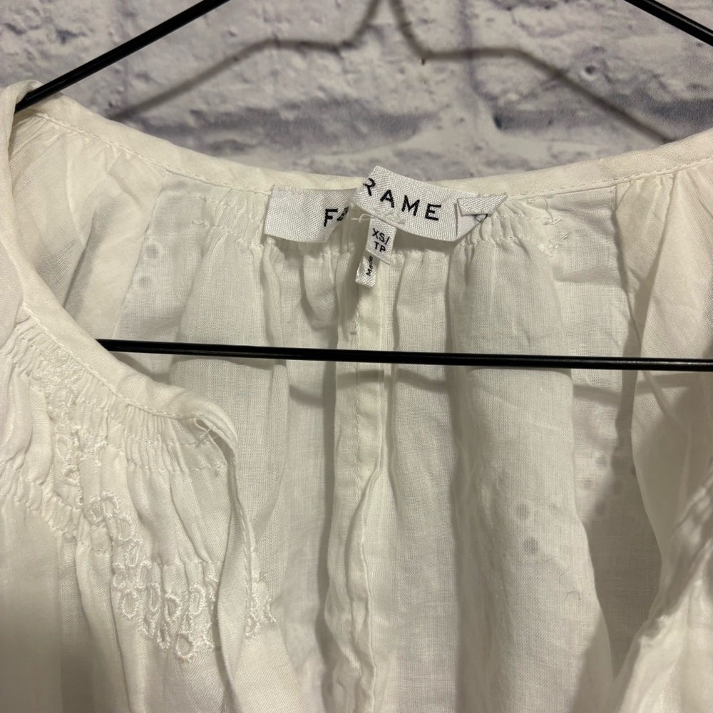 Frame Denim White Mini Dress - Picture 4 of 12